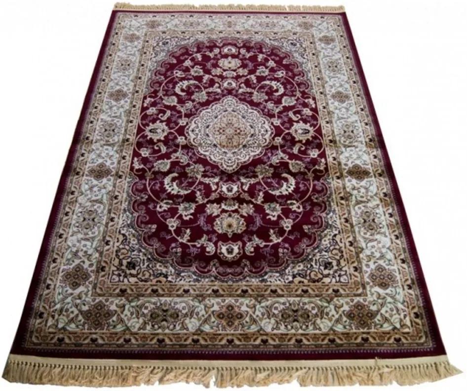 Luxusný kusový koberec Fatima červený, Velikosti 100x200cm | BIANO