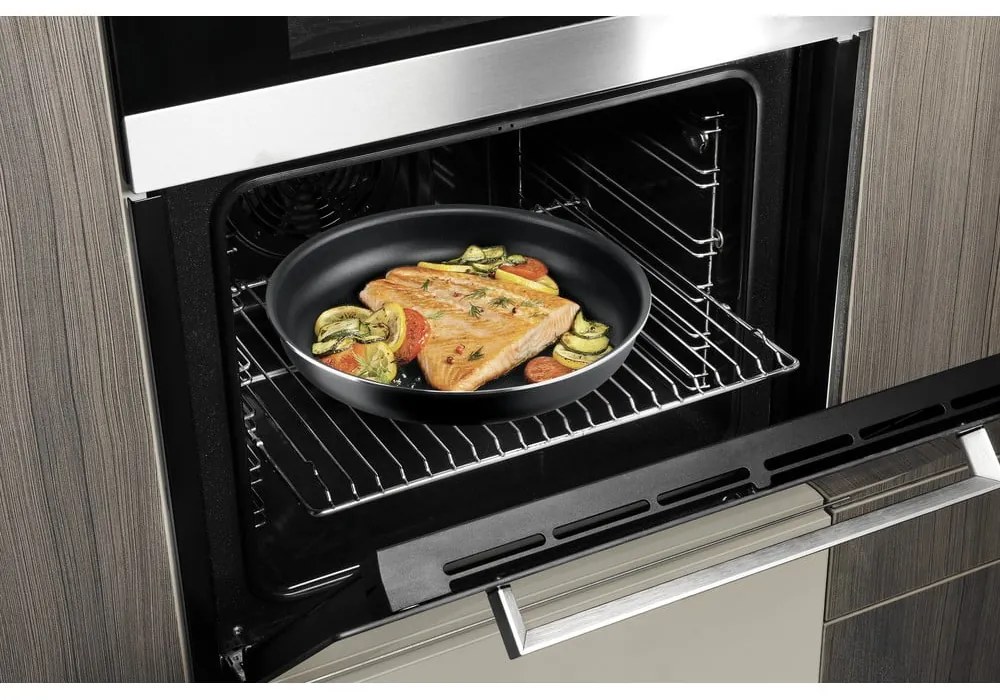 Hliníková súprava riadu 3 ks Ingenio Easy Cook &amp; Clean Black - Tefal