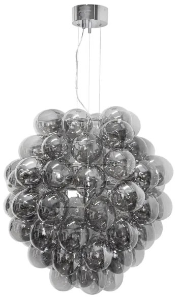 ByRydens 4202230-4500 - Závesný luster na lane DELUXE 4xE14/5W/230V šedá/dymová