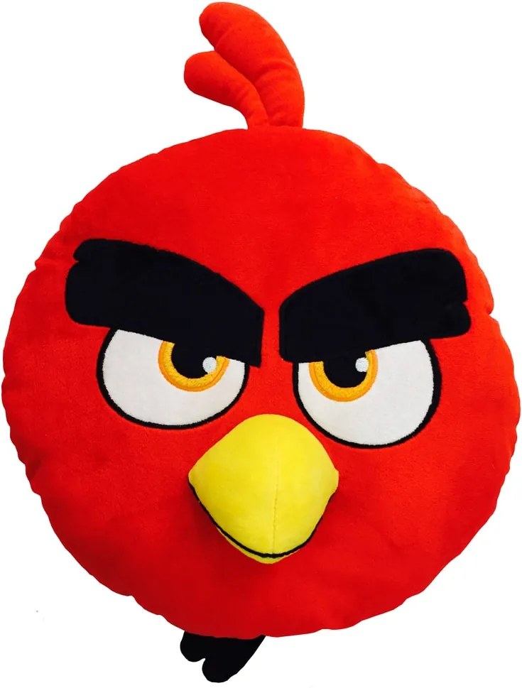 CTI 3D plyšový vankúšik Angry birds RED 36 cm-NOVINKA 2016