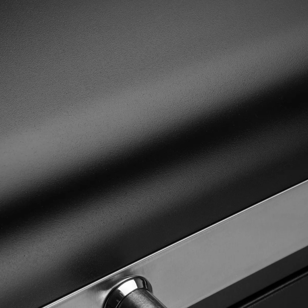 Záhradný gril na drevené uhlie CARBON čierny