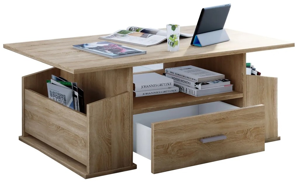 VCM Konferenčný stolík Junata (dub sonoma)  (100293434)