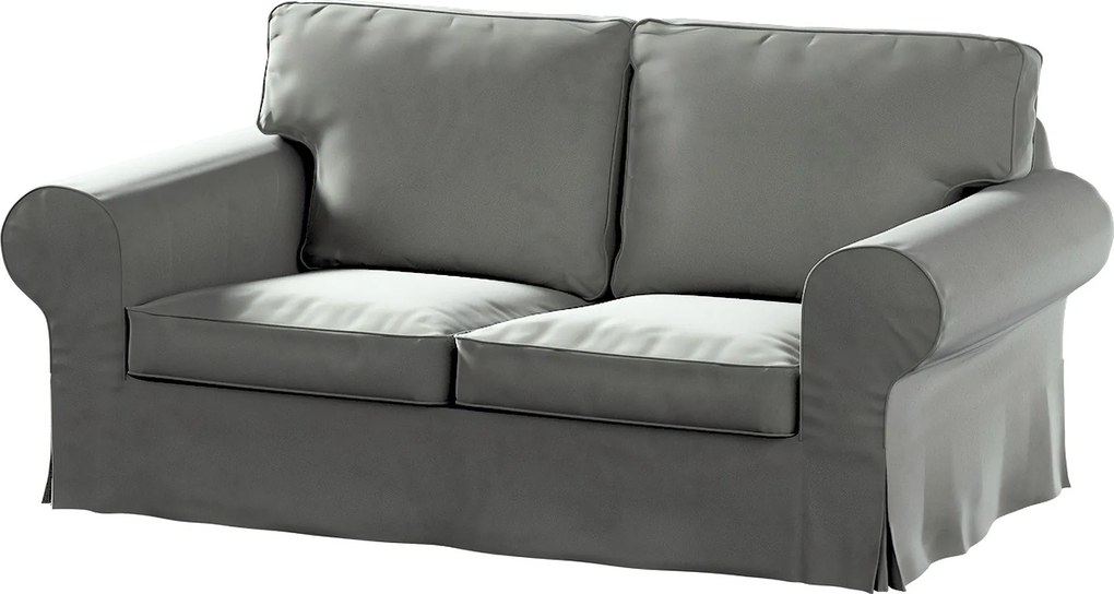 Poťah na sedačku Ektorp (rozkladacia, pre 2 osoby) NOVÝ MODEL 2012 farba produktu sivá látka lesklá, zamatová
