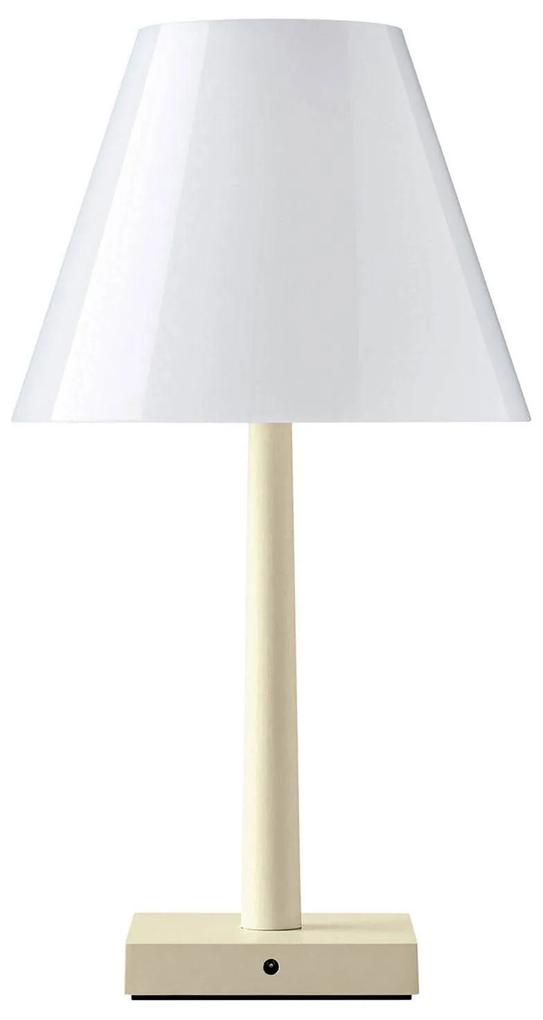 Rotaliana Dina T1 stolná LED lampa biela/bronzová