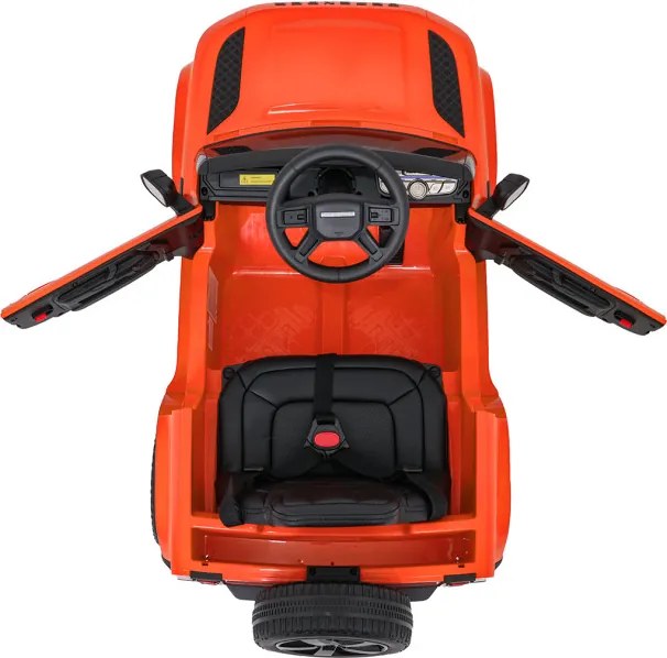 Elektrické autíčko Land Rover Defender oranžové