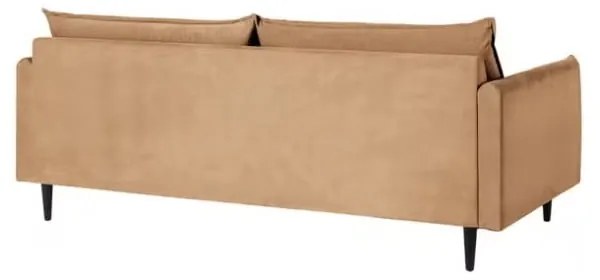 Hnedá zamatová pohovka 203 cm Juli – Ropez