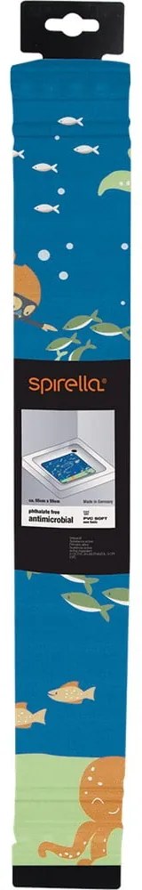 Detská protišmyková podložka do sprchy 55x55 cm Scuba Diver – Spirella