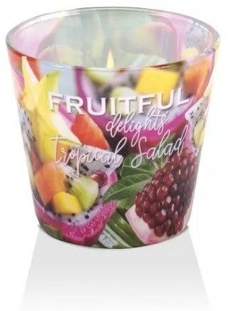 Sviečka v skle Fruitful delights Tropical Salad 115 g