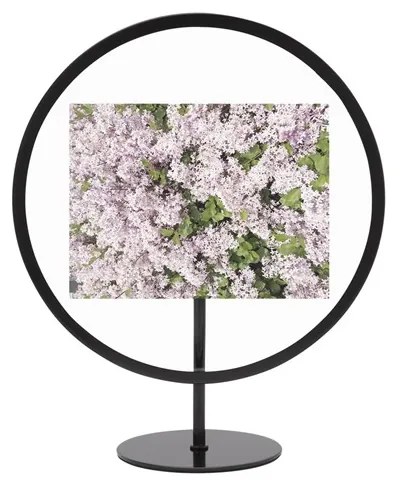 Fotorámeček Umbra INFINITY ROUND 10x15cm černý