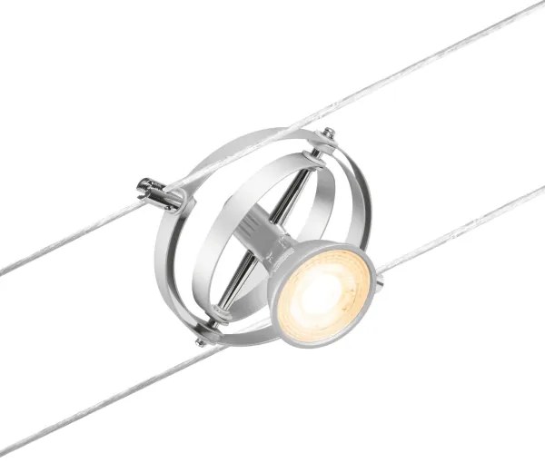 Paulmann 94436 - SADA 5xGU5,3/10W Bodové svietidlo CARDAN 230V matný chróm