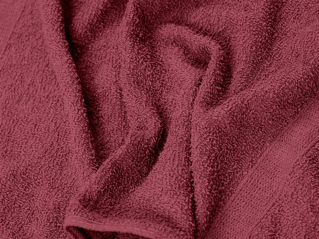 Uterák BASIC MALÝ vínový 40 x 60 cm, 100% bavlna