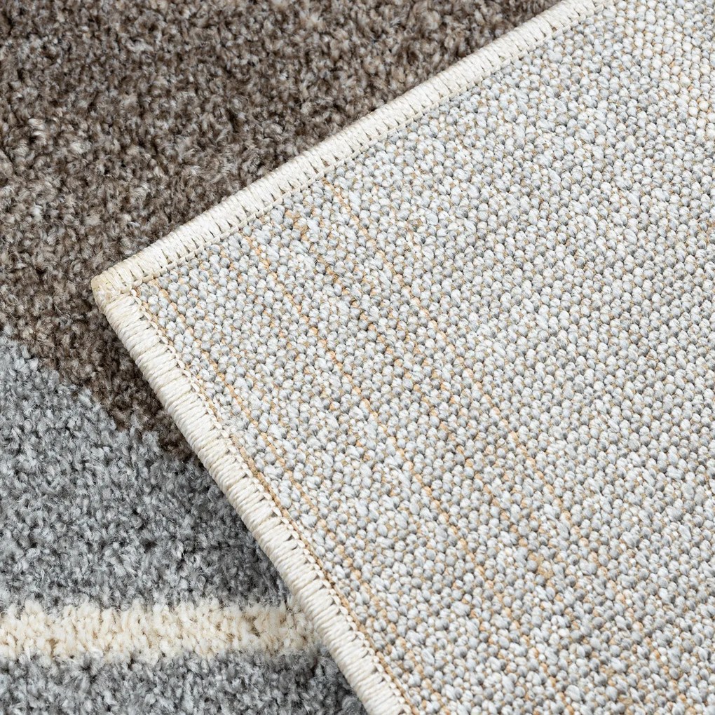 Kusový koberec Fusion 0810 beige/brown, 200x290, viacfarebná, kancelária, Dywany Łuszczów