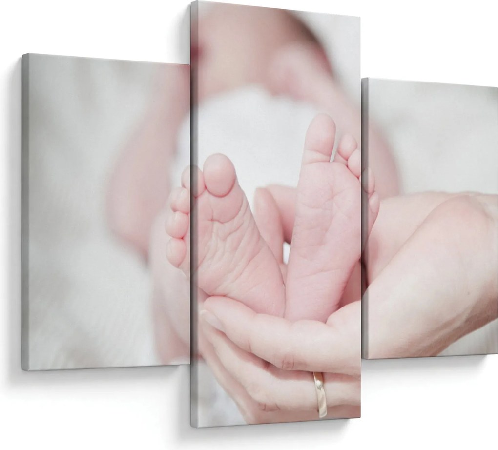 Obraz detských nožičiek (90x60 cm)