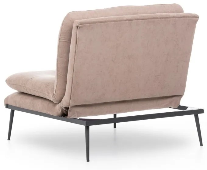 Rozkladacie kreslo Martin ružové