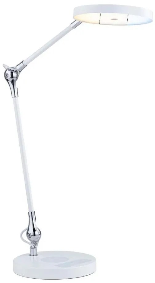 Paulmann 78011 - LED/11W Stmievateľná stolná lampa NUMIS 230V 2700-6500K biela W4412