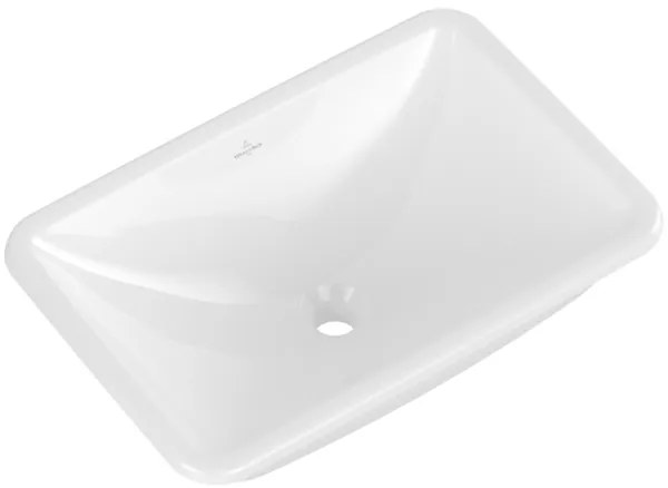 Villeroy & Boch 4A570001 -Zapustené umývadlo LOOP&FRIENDS 54x34 cm biela