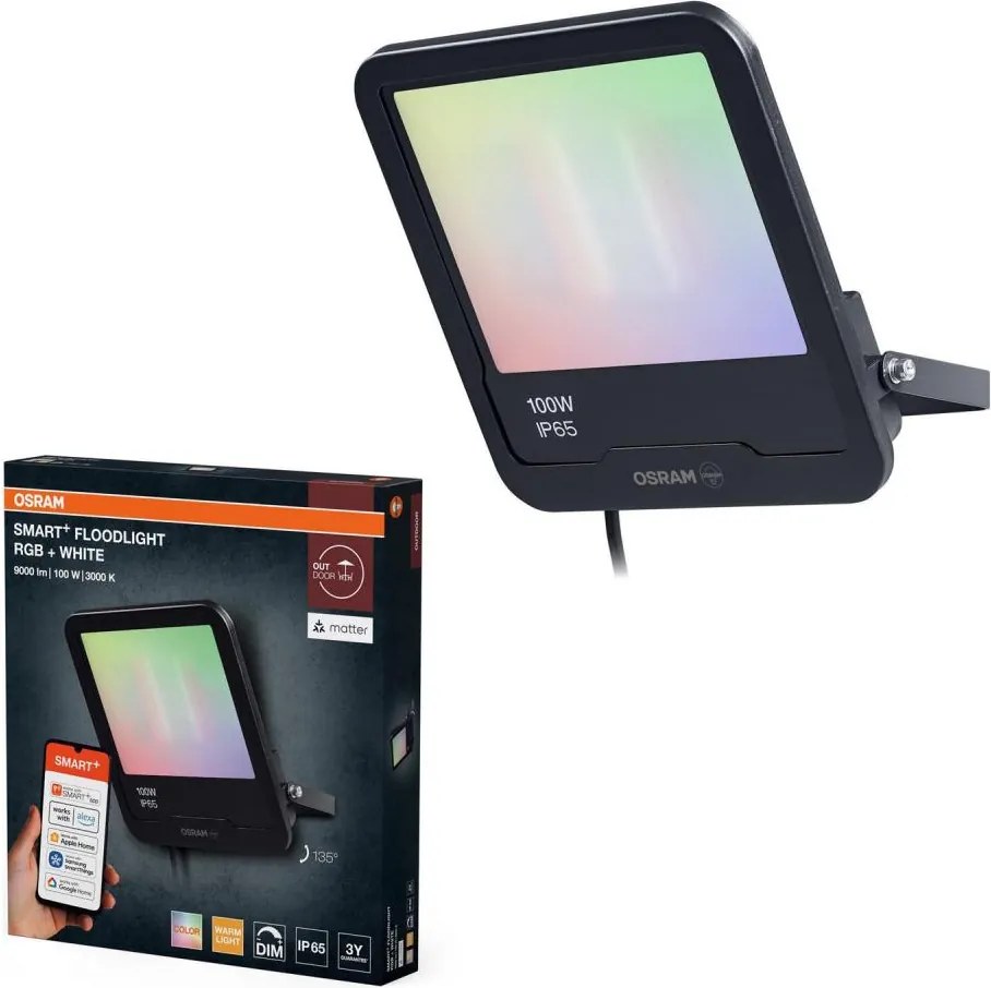 Osram - LED RGBW stmievateľný reflektor SMART+ LED/100W/230V IP65 Wi-Fi