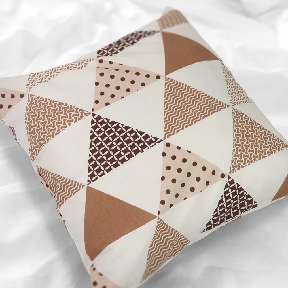 Polášek Bavlnená obliečka na vankúšik - kvetinová harmónia ružová | 70 x 90 cm