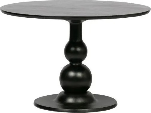 Jedálenský stôl z mangového dreva Blanco, čierny, Be Pure