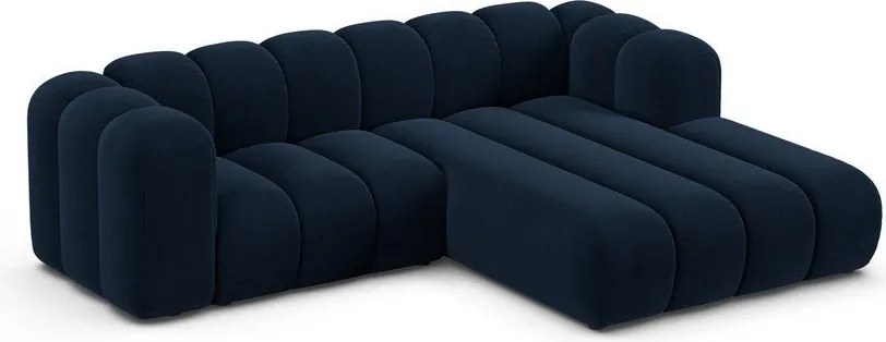 Tmavomodrá rohová pohovka (pravý roh) Lupine – Micadoni Home