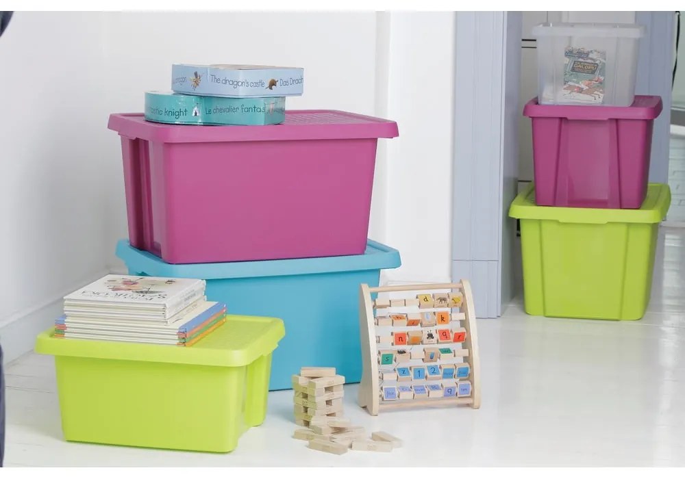 Plastový úložný box s vekom Essentials - Curver