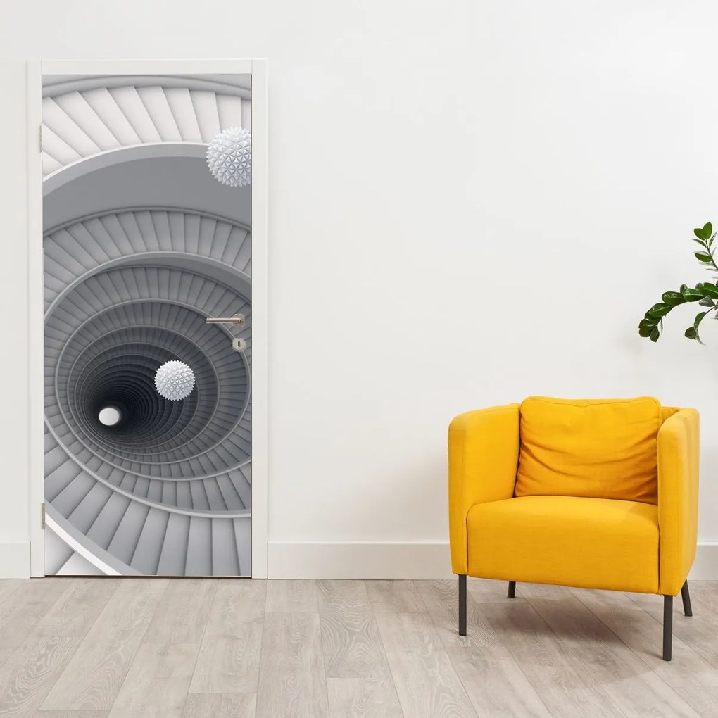 Fototapeta na dvere - 3D abstrakcia (95x205cm)