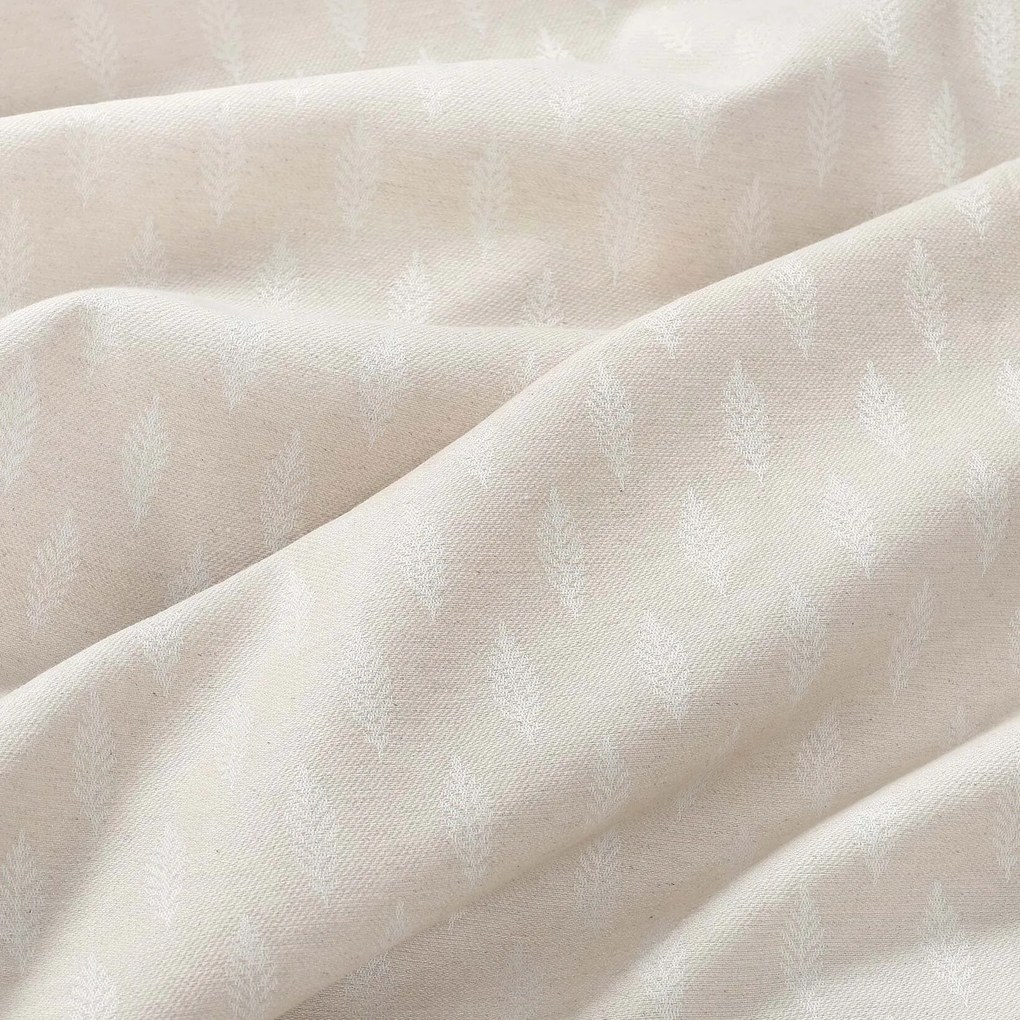 Goldea dekoračná obliečka na vankúš natura – vetvičky na režnej 45 x 45 cm