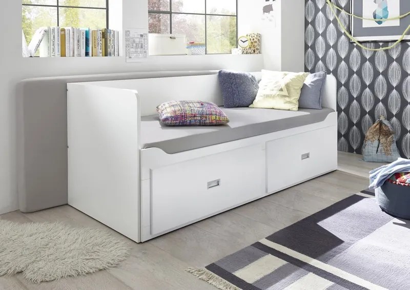 Rozkladcia posteľ so zásuvkami Bergen 80x200 cm