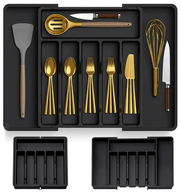 Organizér na príbory GARFO čierny