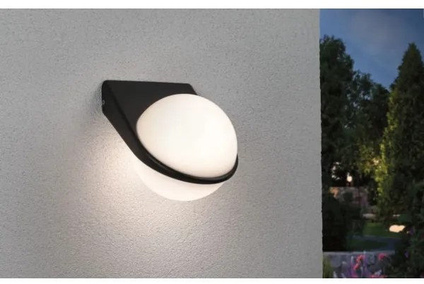 Paulmann 94401 - LED/10W IP44 Vonkajšie nástenné svietidlo SPHERE 230V