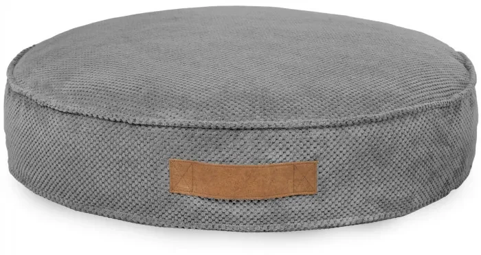 Okrúhly peliešok pre psa Bodka - Priemer - 80 cm/Sivá