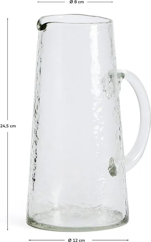 Sklenený džbán Obila – Kave Home