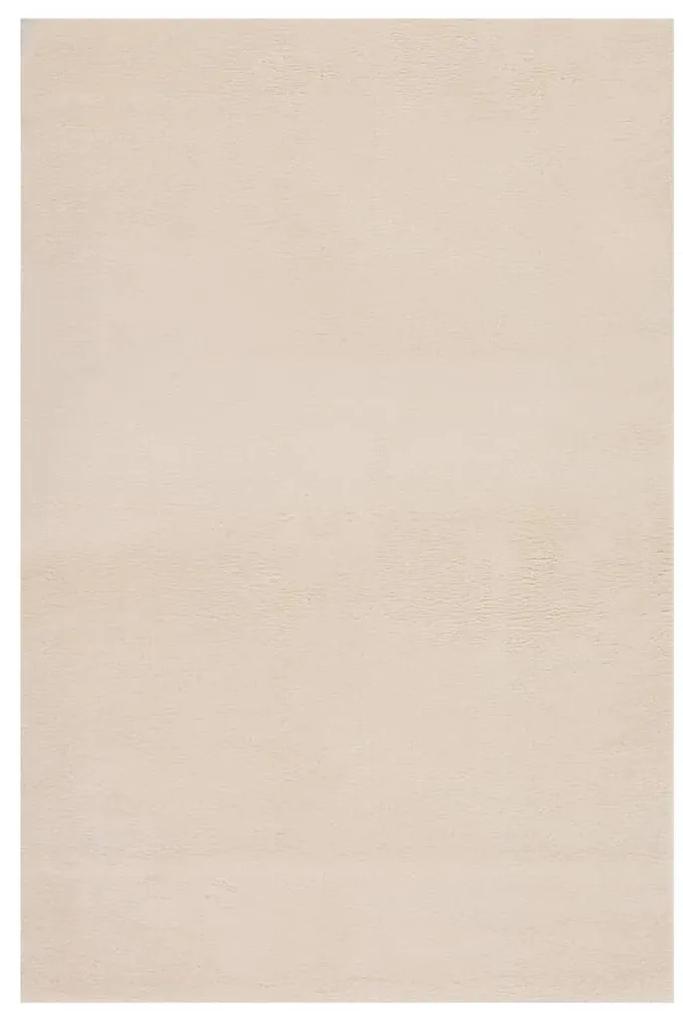 Umývateľný koberec mäkký huňatý 200x290 cm protišmykový béžový
