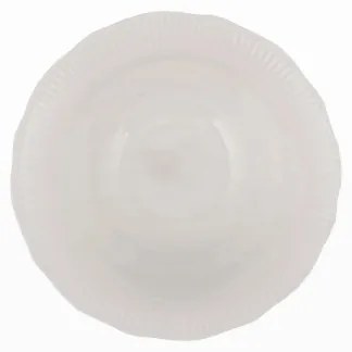 24-dielna jedálna súprava z bieleho porcelánu