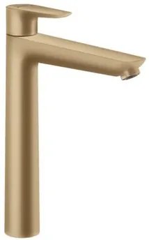 Hansgrohe Talis E vysoká umývadlová batéria bez výpuste kartáčovaný bronz 71717140