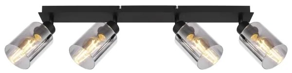 Globo 15465-4 - Bodové svietidlo  HADERA 4xE27/15W/230V