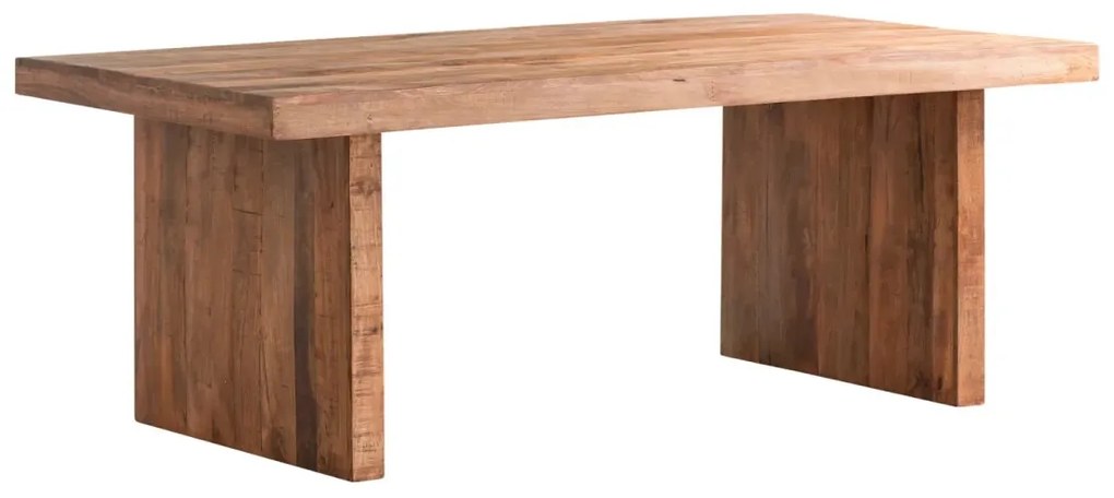 furniture-nabytek.cz - Masivní jídelní stůl z manga, lakovaný, hnědý – 175×100 cm