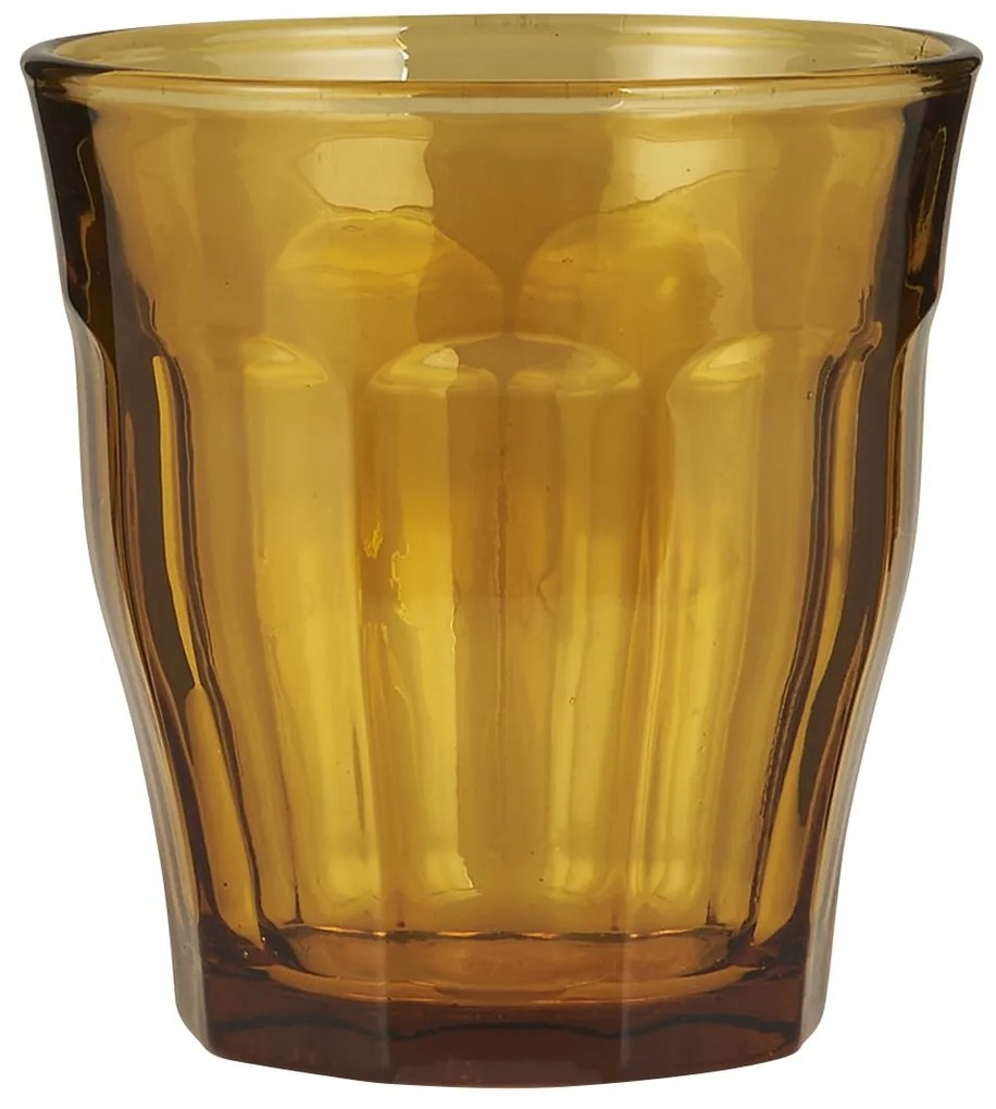 Ib Laursen Pohár na vodu Brown Glass