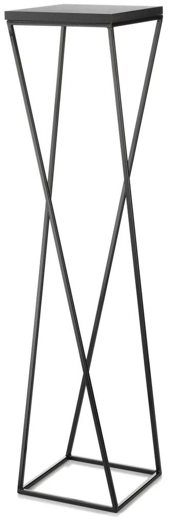 STOJAN NA KVETINÁČ LOFT7 100X24X24 CM ČIERNA
