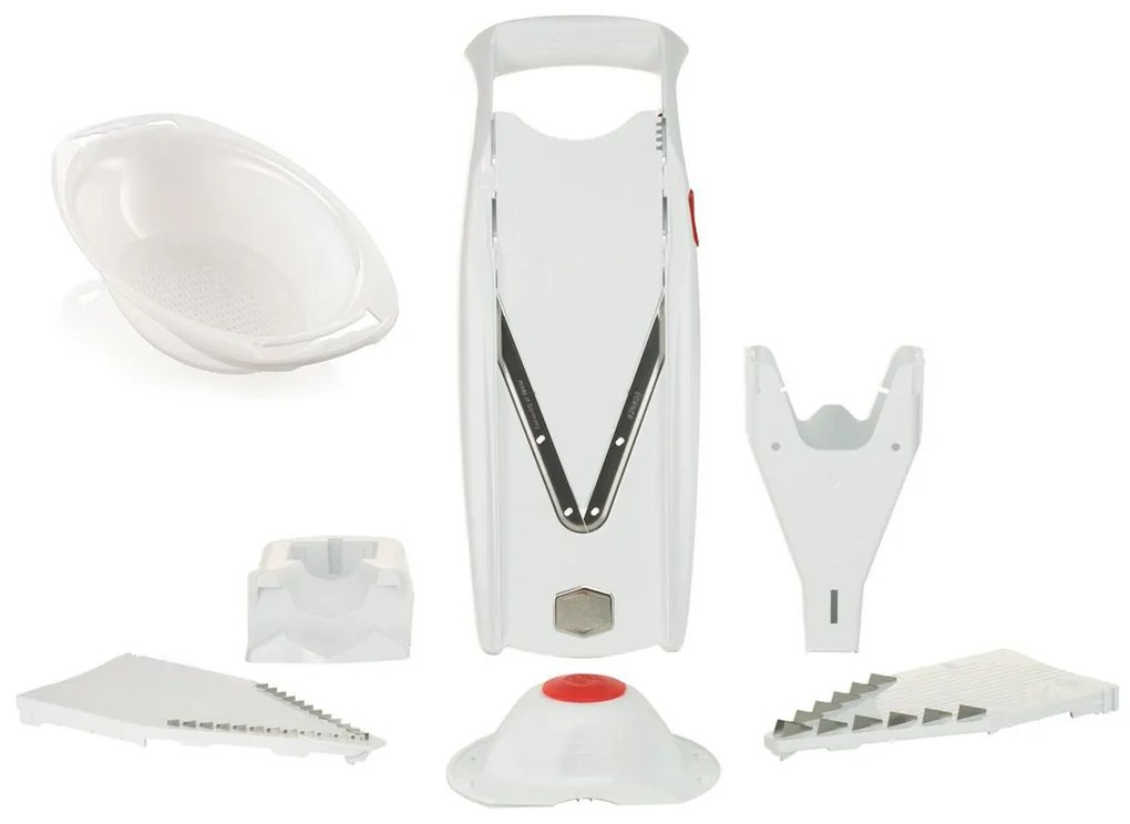 Börner V-kráječ Original V5 PowerLine Profi Set s Miskou Farba: Biela