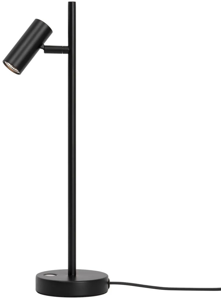NORDLUX OMARI LED stolná dotyková lampa, 3,2 W, teplá biela, čierna