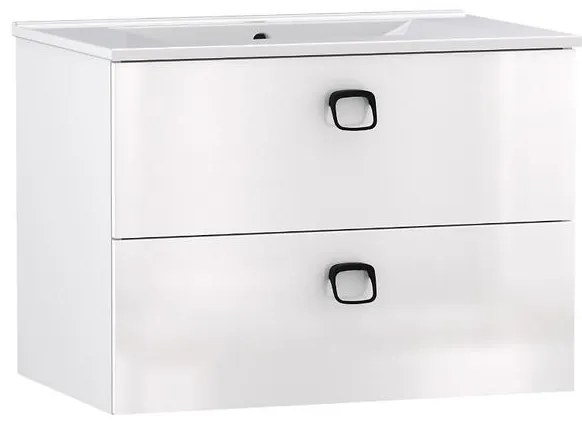 Kúpeľňová zostava Teone 70 2S biela