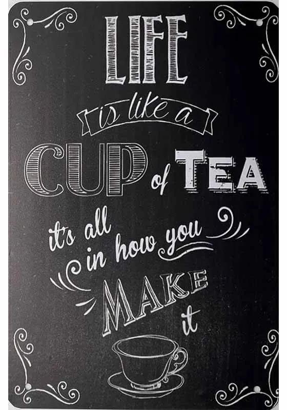 Ceduľa Life Cup of Tea