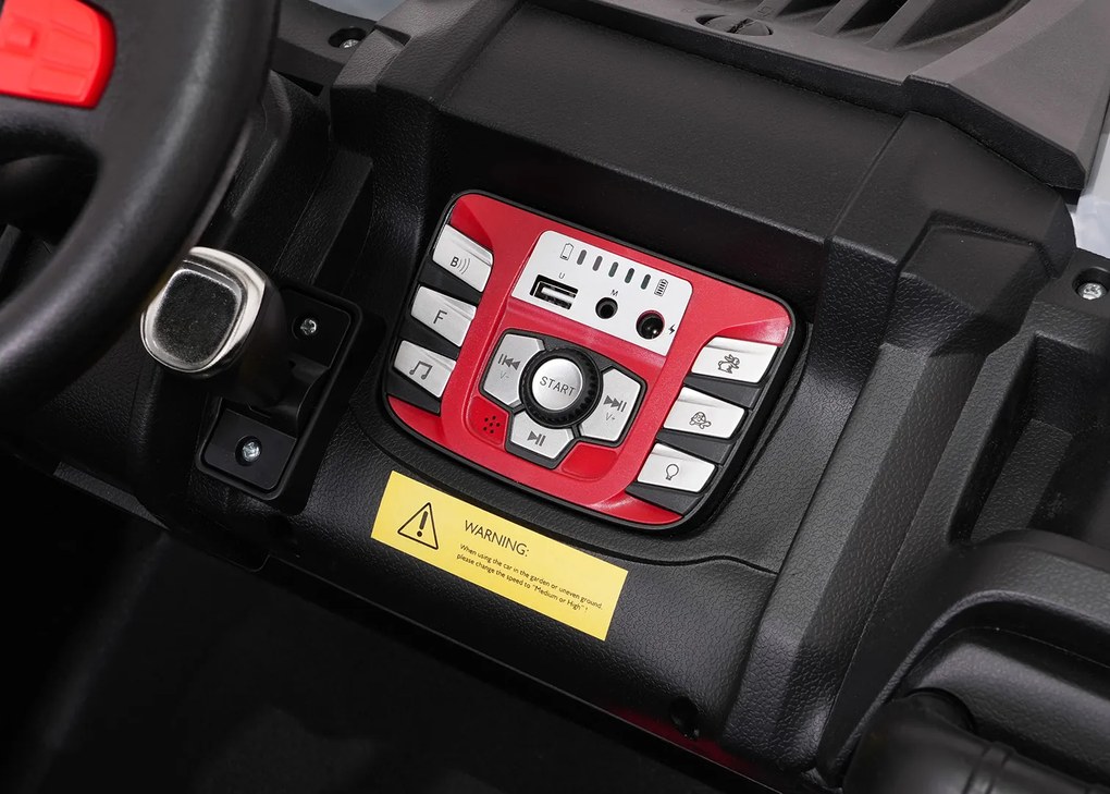 Ramiz Elektrická bugina Gravity pre deti šedá + pohon 4x4 + diaľkové ovládanie