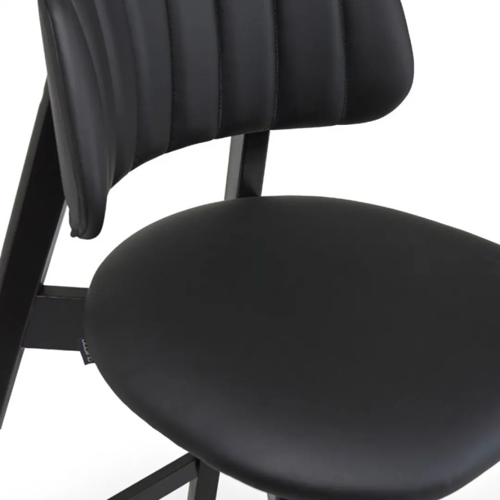 MARY UP 75 BS DREVENÁ BAROVÁ STOLIČKA black