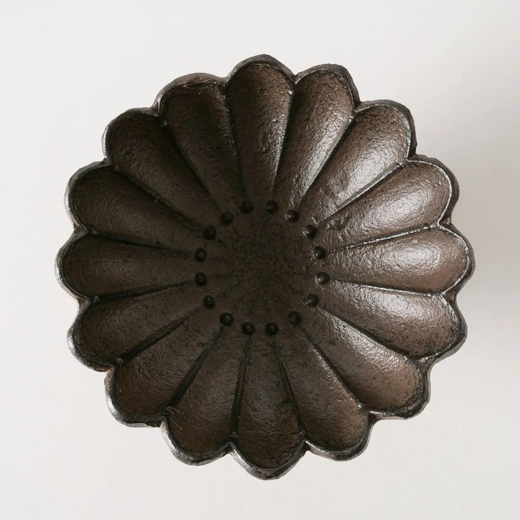 BOLTZE Napájadlo pre vtáky Marilla2, 7x15 cm, kov, hnedá
