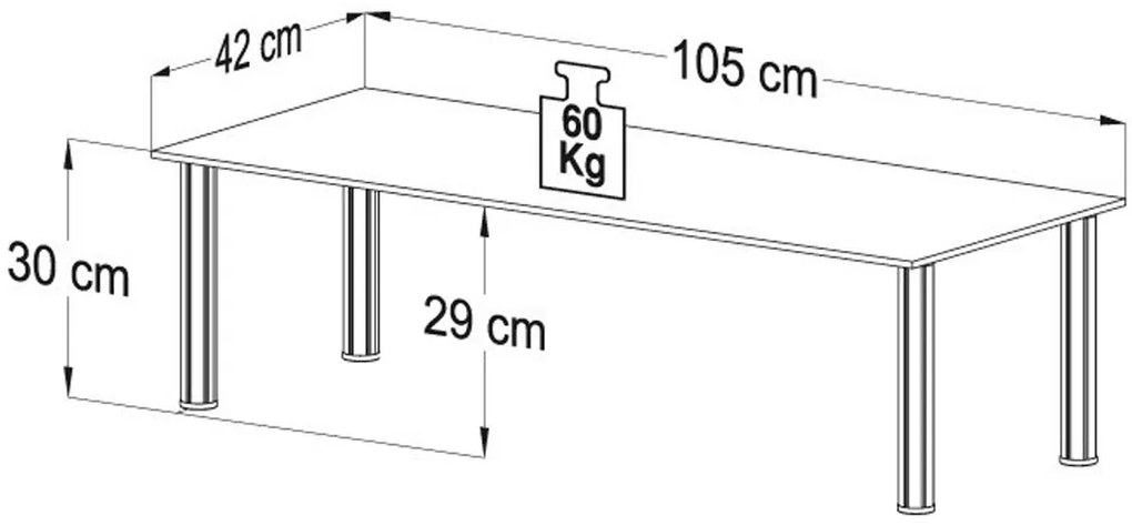 VCM Podstavec pod TV Felino maxi