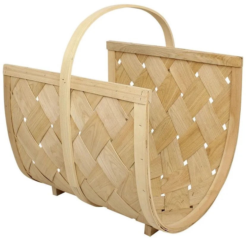 Strömshaga Drevený košík Firewood Väčší