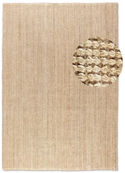 Koberec Hanse Home Bouclé Jaipur naturálny / zlatý