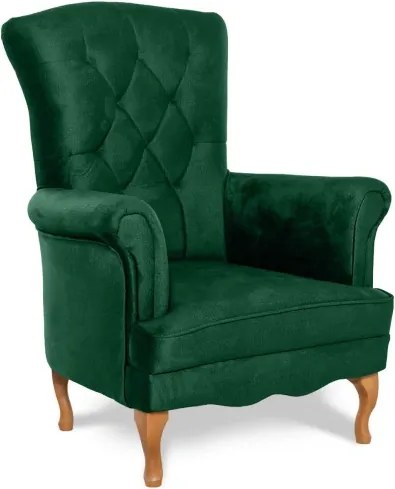 Kreslo Panama 1, zelená (Monolith 37)